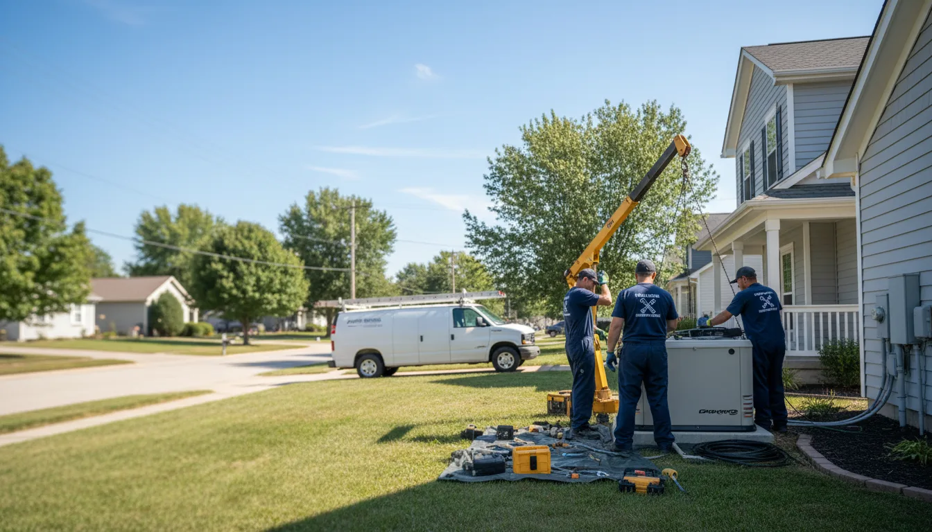 Generator Installation in Shuqualak, MS near me